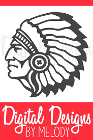 This Listing Is For A Set Of Indian Chief Design Files File Types Provided With Your Purchase 1 Svg File 1 Png File High Quality 300 Dpi Svg Dxf Handmade