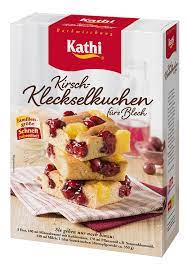 Kuchen backen mit wenig aufwand. Kirschkleckselkuchen Furs Blech Kathi Blechkuchen Erwecke Die Kathi In Dir Kathi De Kathi Rainer Thiele Gmbh