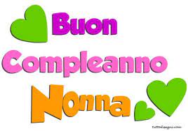 Buon Compleanno Nonna2 Buon Compleanno Compleanno Buon Compleanno Nonna