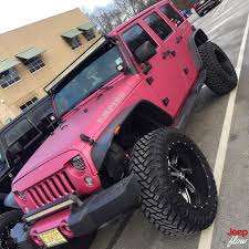 4 Door Black And Pink Jeep Wrangler Pink Jeep Jk Jku Jeep Jeeps Wrangler Rubicon 4x4 Pinkjeep Jeepflow At Miller S Ale House Pink Jeep Dream Cars Jeep Jeep Cars