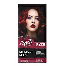 3.2 schwarzkopf keratin color permanent hair color discover intense ruby red 6.60 permanent red hair dye from garnier color sensation for red hair colour with mirror shine and glossy finish. Walmart Grocery Splat Midnight Ruby Hair Dye Semi Permanent Red Color