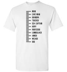 beard growth chart beard shirt