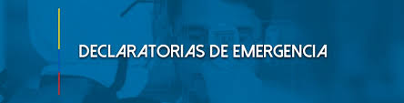 Todos los seres vivos interactúan con su entorno para incorporar nutrientes y otras. Declaratorias De Emergencia Servicio Nacional De Contratacion Publica