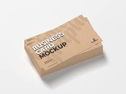 Get kraft personalized business cards or make your own from scratch! Free Stack Of Kraft Business Cards Mockup Psd On Behance