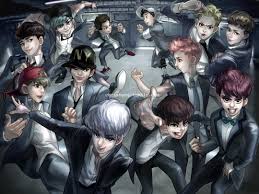 Anime quotes 1cak for fun only. Wallpaper Wallpaper Exo Anime Wallpaper Exo Ane Kpop Facebook