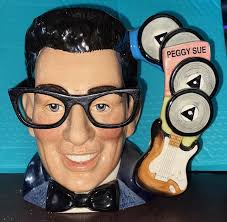 ROYAL DOULTON “BUDDY Holly” Large Character Jug