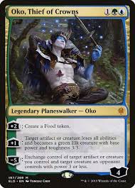 Ironically, this card was printed for modern horizons to breathe new life into the format, but it did so a little to well. Magic The Gathering Arena Bringing Back Banned Cards Like Oko Thief Of Crowns Teferi And Rebalancing Them