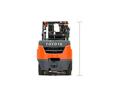 Toyota 8FGC60U Forklift