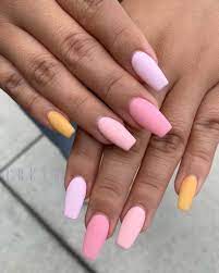 Maybe you would like to learn more about one of these? 64 Trendy Dip Powder Nail Design Ideas Sns Nail Art Nail Shapes Sns Nails Designs Sns Nails Colors Dipped Nails