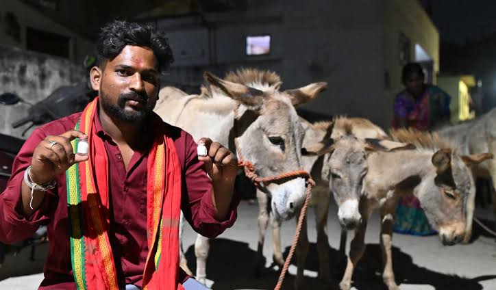 Donkey milk demand rises in Hyderabad as farmers take to streets - Telangana Today