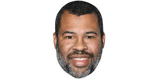 His mother is white and his father is black. Jordan Peele Smile Maske Aus Karton Celebrity Cutouts