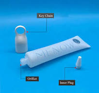 Hand Cream Tube with Key Chain
