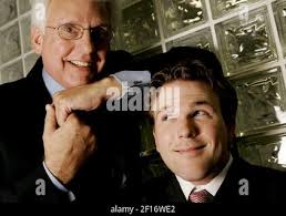 Senior Consultant Tommy Pigg mentors Realty Analyst Jeff Denman (right) at  Integra Realty Resources in Fort Worth, Texas, September 12, 2006. (Photo  by Cheryl Diaz Meyer/Dallas Morning News/MCT/Sipa USA Stock Photo -