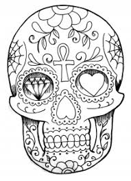 El día de los muertos celebrations in the phoenix area the day of the dead is not at al. Day Of The Dead El Dia De Los Muertos Adult Coloring Pages