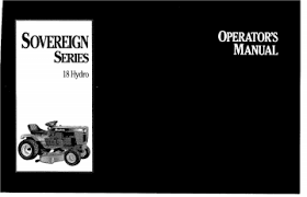 Simplicity express series lawn mower user manual. Simplicity 18 Hydro 1691219 Sovereign Series User Manual Manualzz