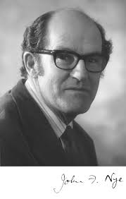 John Frederick Nye. 26 February 1923—8 January 2019