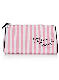 Victoria S Secret Vs Stripe Large Makeup Bag Large Makeup Bag Makeup Bag Victoria Secret