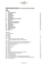 Ohne zu wissen, was es bedeutet. 95510 Beethoven Edition Liner Notes Sung Texts Download By Klassiek Nl Issuu