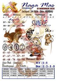 Syair Hongkong 01 November 2020 November Selamat Hidup