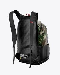 Download Backpack Mockup Back Half Side View In Apparel Mockups On Yellow Images Object Mockups Design Mockup Free Free Packaging Mockup Free Psd Design