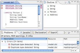 Eclipse Corner Article Build Your Own Textual Dsl With Tools From The Eclipse Modeling Project The Eclipse Foundation