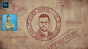 You can also just open up the photoshop filter gallery and then use the expanding folders to choose the sketch category. Photoshop Rubber Stamp Effect Photoshop Tutorial Youtube