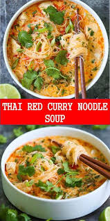 Your Family S Favorite Food And Drink Thai Red Curry Noodle Soup Yield 6 Servings 8 Cups Prep Time 15 Minutescook Time 35 Minutestotal Recettes De Cuisine