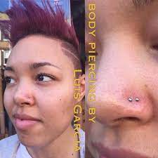 Safepiercing Double Nose Piercing Nose Piercing Tips Double Nostril Piercing