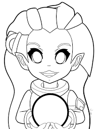 Lol Zoe Hi Outline By Luckygirl88 Lol Zoe Outline