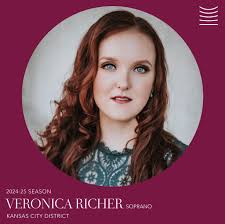 ANNOUNCING THE WINNERS OF THE KANSAS CITY DISTRICT! Alissa Goretsky,  Soprano Veronica Richer, Soprano Kyle White, Baritone Encouragement  Winners: Deanna Ray Eberhart, Mezzo-Soprano Wesley Kelley, Bass-Baritone  Congratulations to all of the Kansas