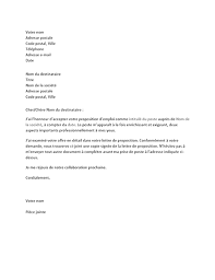 We value excellent academic writing and strive to provide outstanding essay writing service each and every time you place an order. Lettre D Acceptation De Proposition D Emploi Acceptation Lettre A Emploi