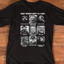 Find unique graphics and fun patterns from independent artists across the read more. Funny Killer Chart What Women Want In The Man Halloween Gift Tank Top T Shirt Size S 5xl Aamutee Net Shirts Shop Funny T Shirts Make Your Own Custom T Shirts