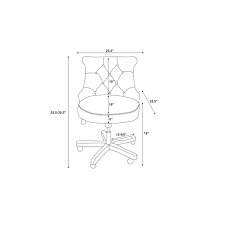 Add style and function to your office with the sinclair office chair. Linon Sinclair Wood Upholstered Office Chair In Blue Walmart Com Walmart Com