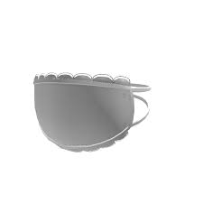 Bloxburg face mask codes info. White Trendy Mask Lace Roblox Wiki Fandom