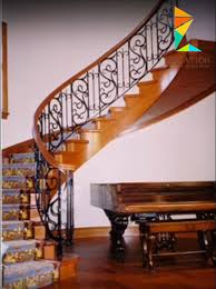 كتالوج صور سلالم داخلية بتصميم مودرن للمنزل العصري Staircase Handrail Wood Railings For Stairs Iron Stair Railing