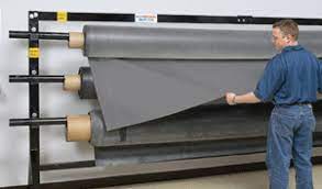 This system is the most cost effective and easiest for us to install by. Black Epdm Rubber Roofing Membrane 60 Mil 20 Ft Wide Per Foot