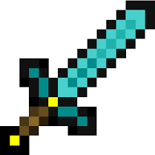 Download transparent minecraft diamond sword png for free on pngkey.com. Download Hd 16x16 Diamond Sword Minecraft Sword Transparent Png Image Nicepng Com