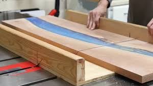 Diy coffee table made with a washing machine drum. Diy Epoxy River Table With Waterfall Fixthisbuildthat