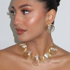 Kihana Necklace Set – Asian Bridal Jewellery UK | Indian Jewellery in  London | Goenka Jewels