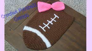 Crochet Football Cocoon Youtube