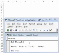 The solution is a short and simple piece of vba code. Vba Select Cell How To Select Excel Cell Range Using Vba Code