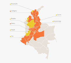 Colombia map stock vectors, clipart and illustrations. Map Of Deserts In Colombia Hd Png Download Transparent Png Image Pngitem