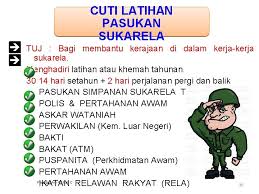 Sebelum ini kerajaan mengumumkan semua wanita yang bekerja dalam sektor kerajaan dilanjutkan cuti bersalin selama 90 hari. Kemudahan Cuti 1 Ringkasan Pemakaian Tafsiran Kuasa Melulus