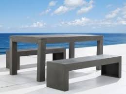 Gartenmobel Aus Beton Tisch Mit Zwei Betonbanken Taranto Gartenmobel Sets Gartenmobel Esszimmer Mobel