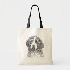 Download Beagle Mom Puppy Lover Dog Dad Illustration Gift Tote Bag Zazzle Com Puppy Lover Dog Dad Beagle Puppy Funny