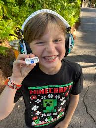 Excitement about finding rocks at Disney