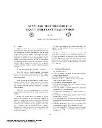 Prior to my typewriter driven blitzkrieg, underground books were generally entertaining. Pdf Standard Test Method For Liquid Penetrant Examination Se 165 Identical With Astm Specification E 165 95 Leo Hammer Academia Edu
