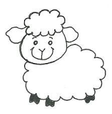 Resultado de imagem para desenho  de ovelhinha