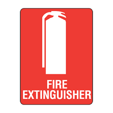 Check out our free fire extinguisher training video osha, including fire extinguisher types, the pass method for using fire extinguishers, and when to fight. Fire Extinguisher Metal Sign 225x150mm