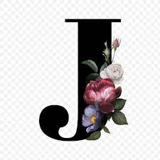 Classic And Elegant Floral Alphabet Font Letter J Transparent Png Free Image By Rawpixel Com Manotang Fonts Alphabet Lettering Fonts Floral Letters